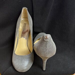 Michael Kors Silver Women's Heels